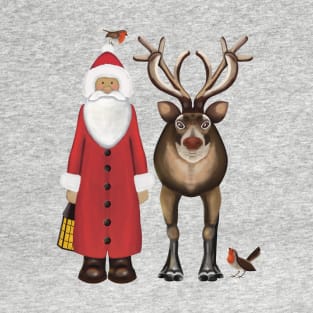 father christmas rudolph T-Shirt